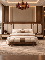 The Fiori Bed — Luxury Upholstered Wooden Bed