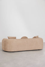 The Élanza Sofa — Luxury Curved Bouclé 3 Seater Sofa