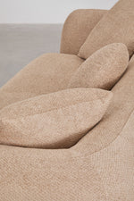 The Élanza Sofa — Luxury Curved Bouclé 3 Seater Sofa