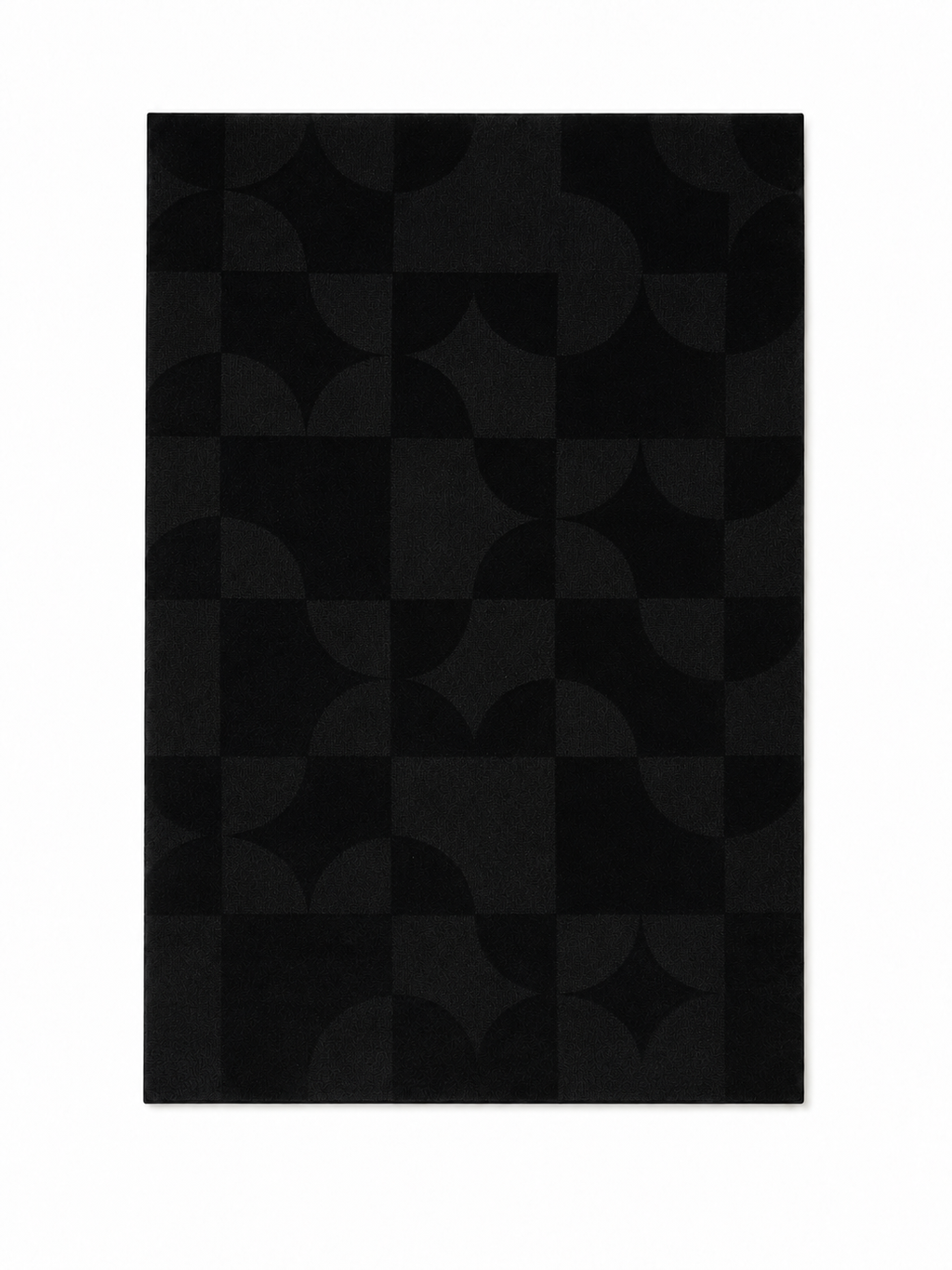 The Vesper Rug — Luxury Modern Geometric Polyester Rug