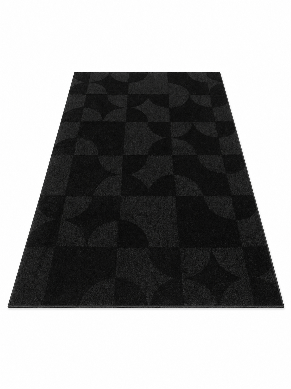 The Vesper Rug — Luxury Modern Geometric Polyester Rug