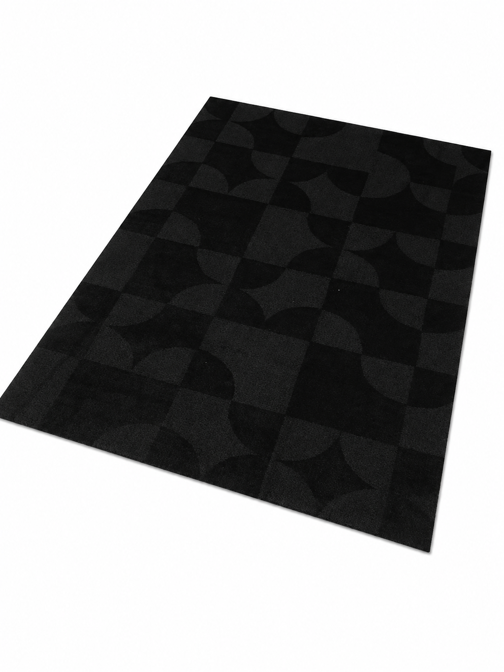 The Vesper Rug — Luxury Modern Geometric Polyester Rug
