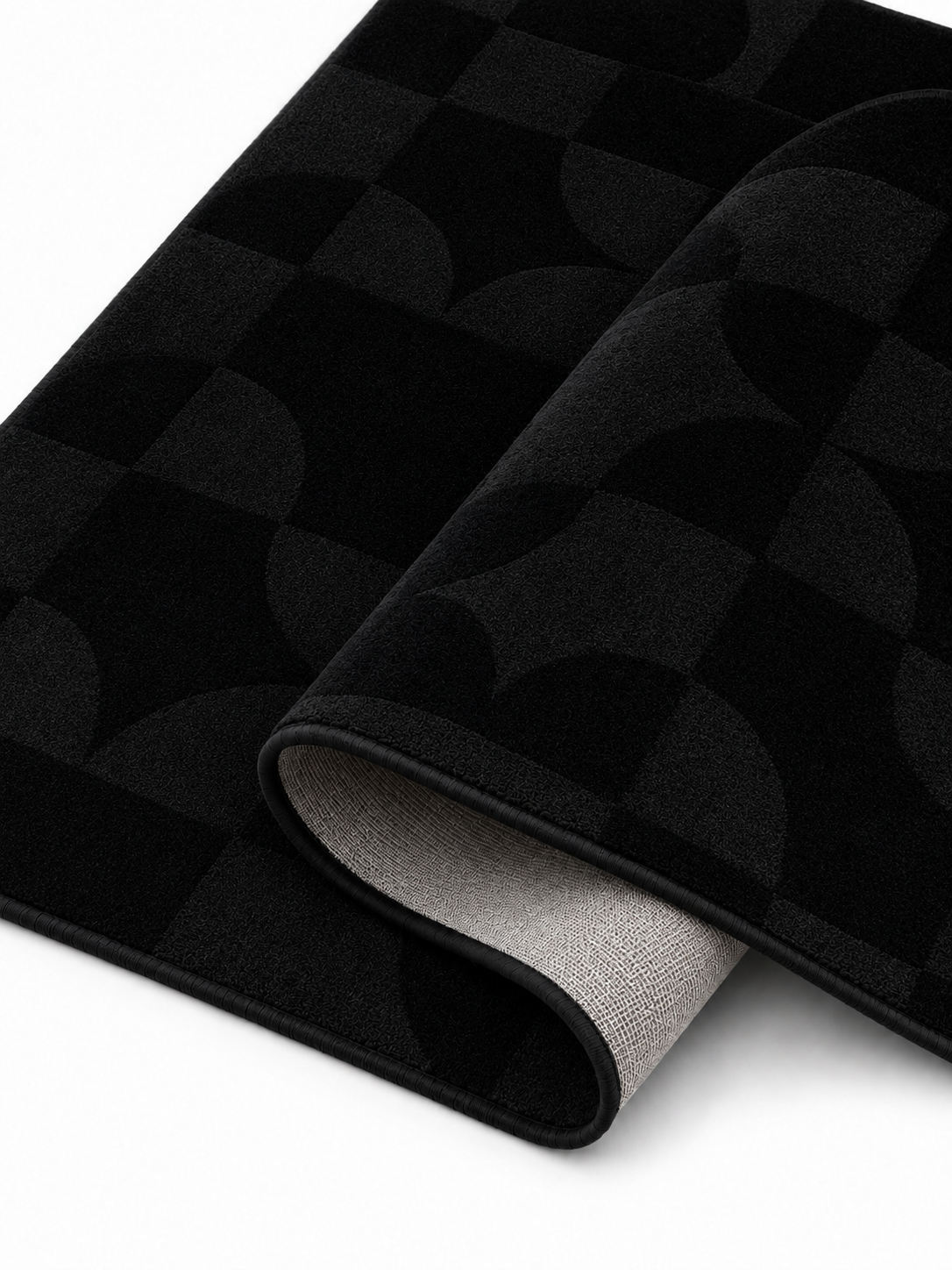The Vesper Rug — Luxury Modern Geometric Polyester Rug