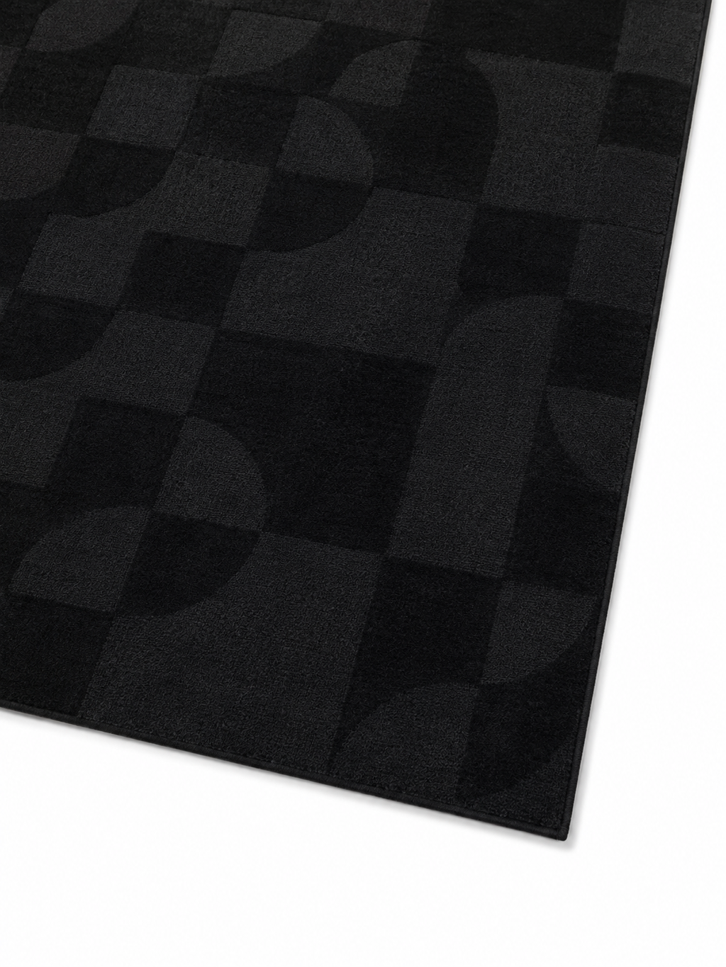 The Vesper Rug — Luxury Modern Geometric Polyester Rug