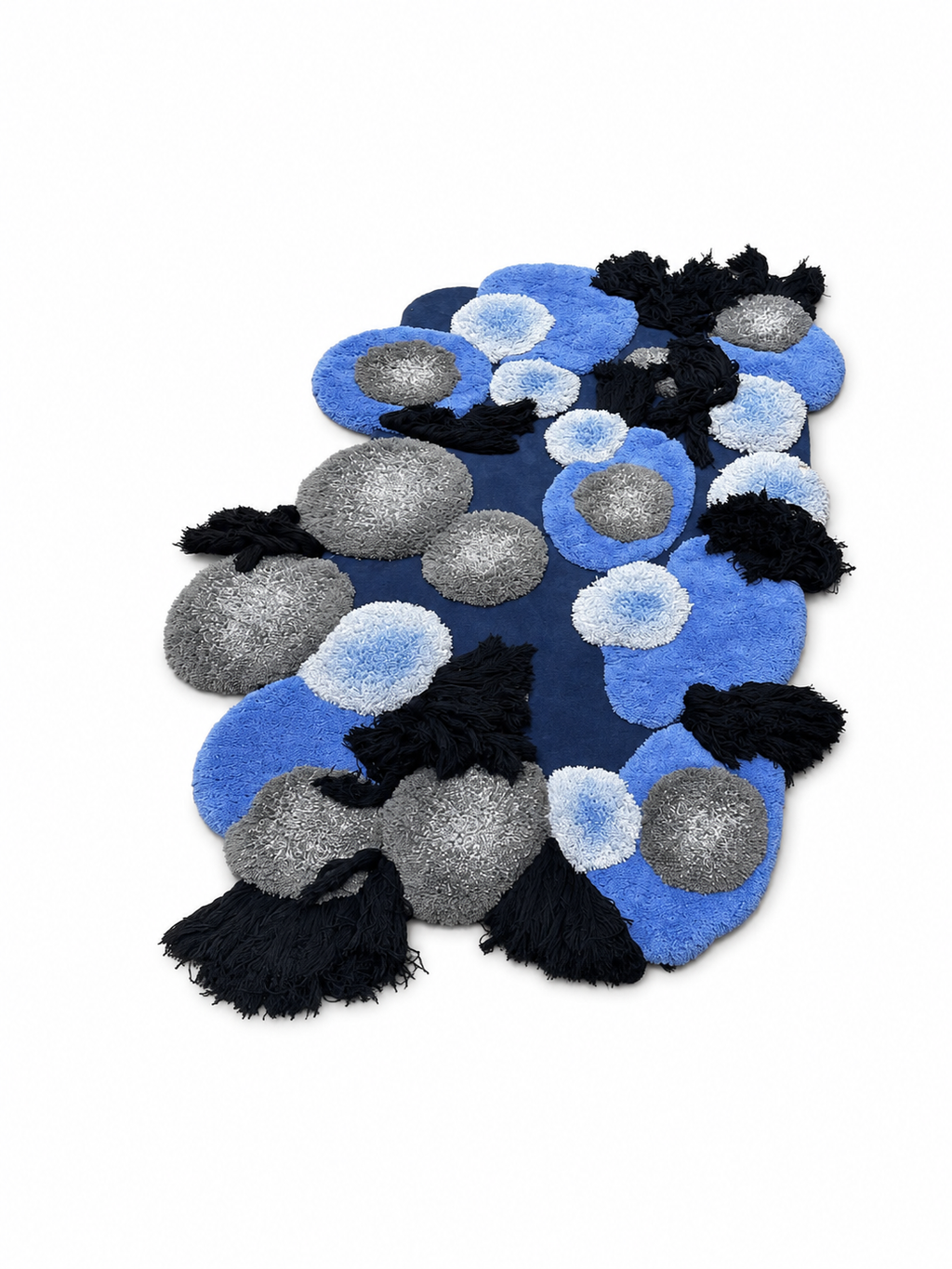 The Borealis Rug — Luxury Sculptural Abstract Hand-Tufted Area Rug
