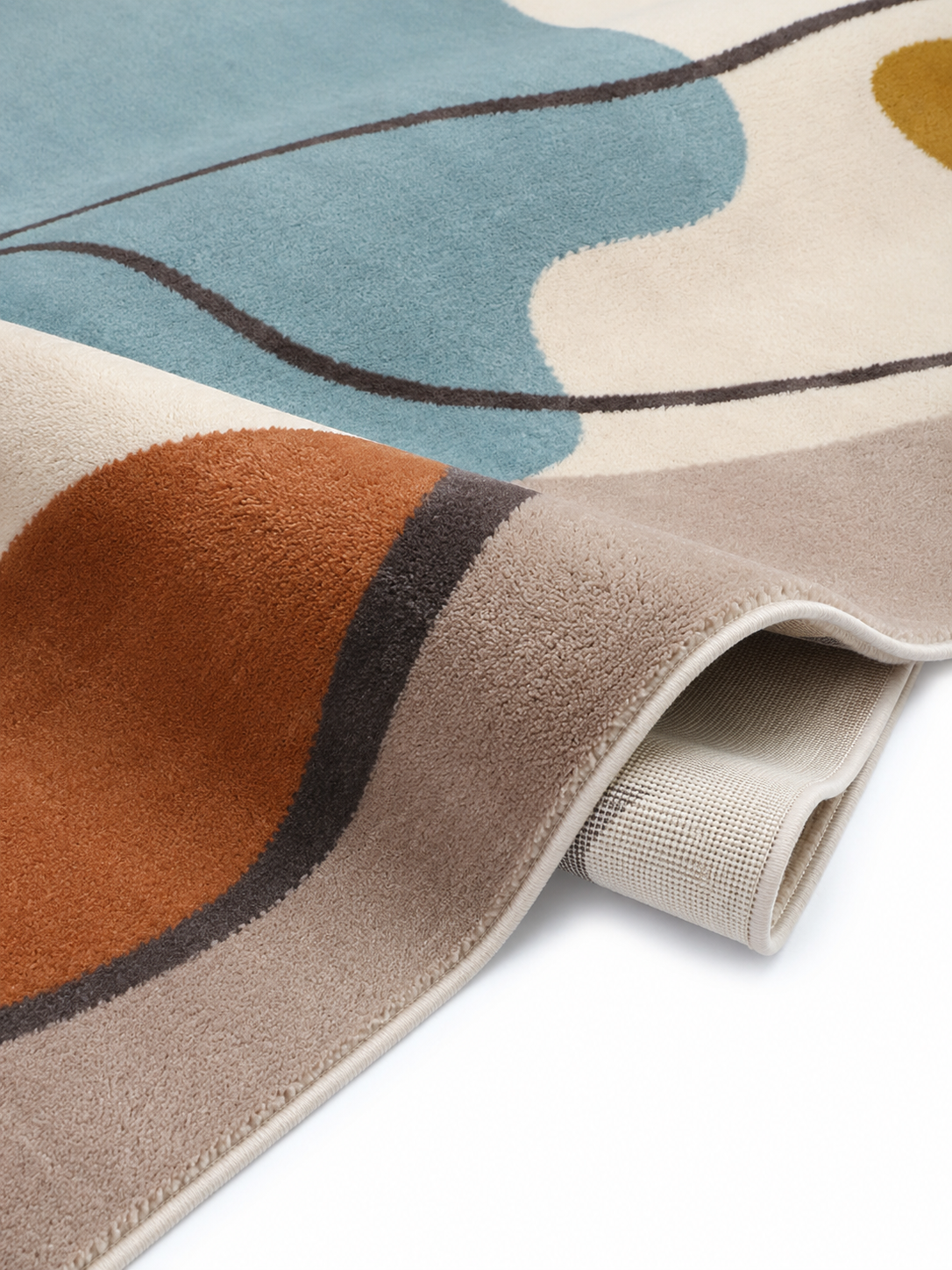 The Orvica Rug — Luxury Contemporary Abstract Area Rug