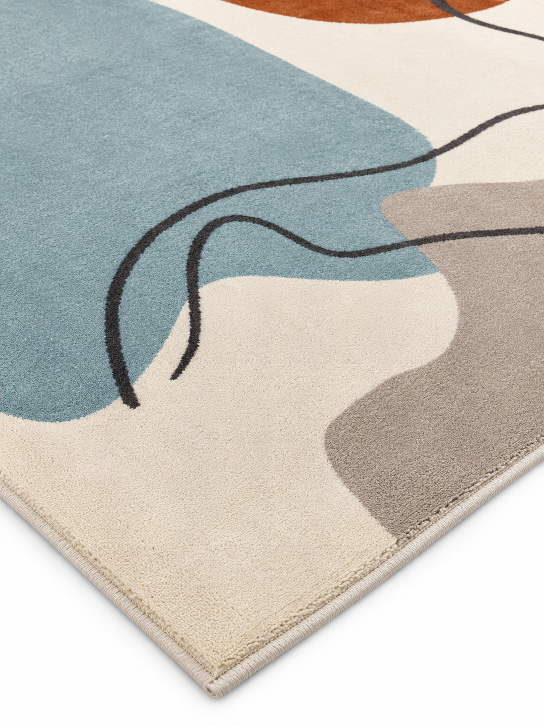 The Orvica Rug — Luxury Contemporary Abstract Area Rug