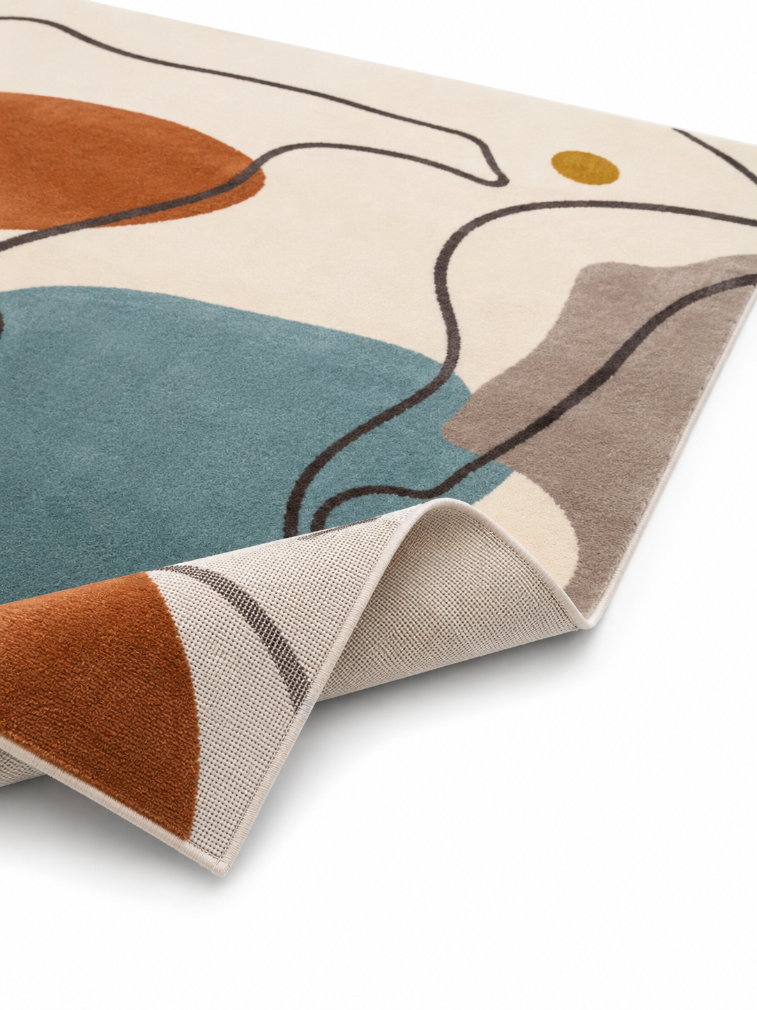 The Orvica Rug — Luxury Contemporary Abstract Area Rug