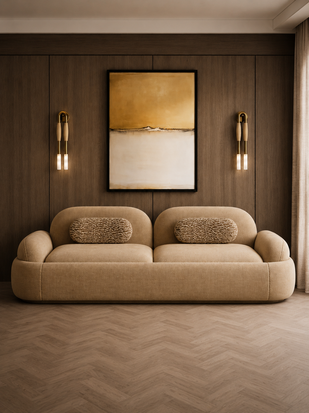 The Virello Sofa — Luxury Modern Oversized 3 Seater Sofa