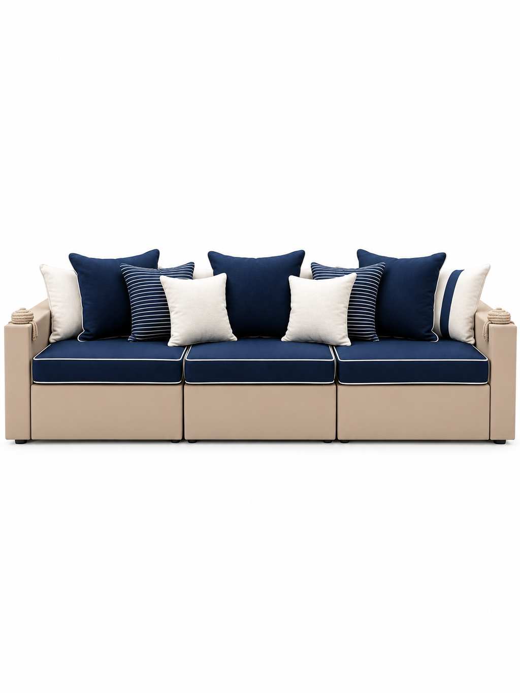 The Azure Outdoor Sofa — Luxury Contemporary 3 Seater Sofa