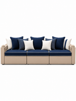 The Azure Outdoor Sofa — Luxury Contemporary 3 Seater Sofa