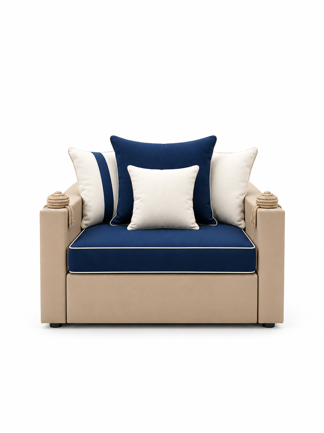The Azure Outdoor Sofa — Luxury Contemporary 3 Seater Sofa