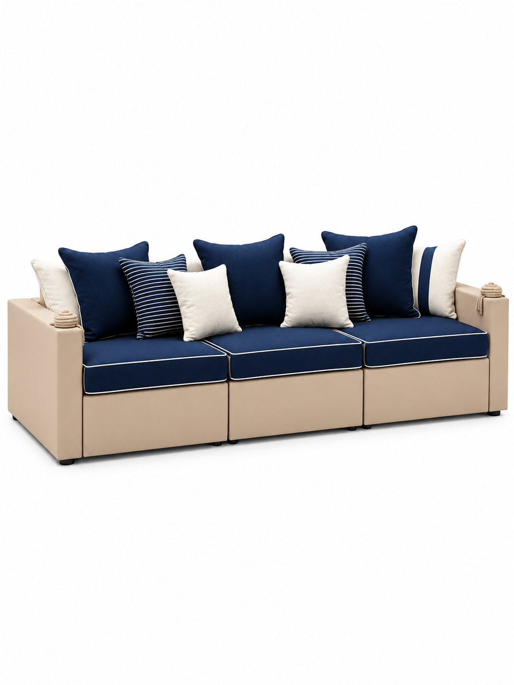 The Azure Outdoor Sofa — Luxury Contemporary 3 Seater Sofa