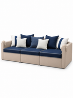 The Azure Outdoor Sofa — Luxury Contemporary 3 Seater Sofa