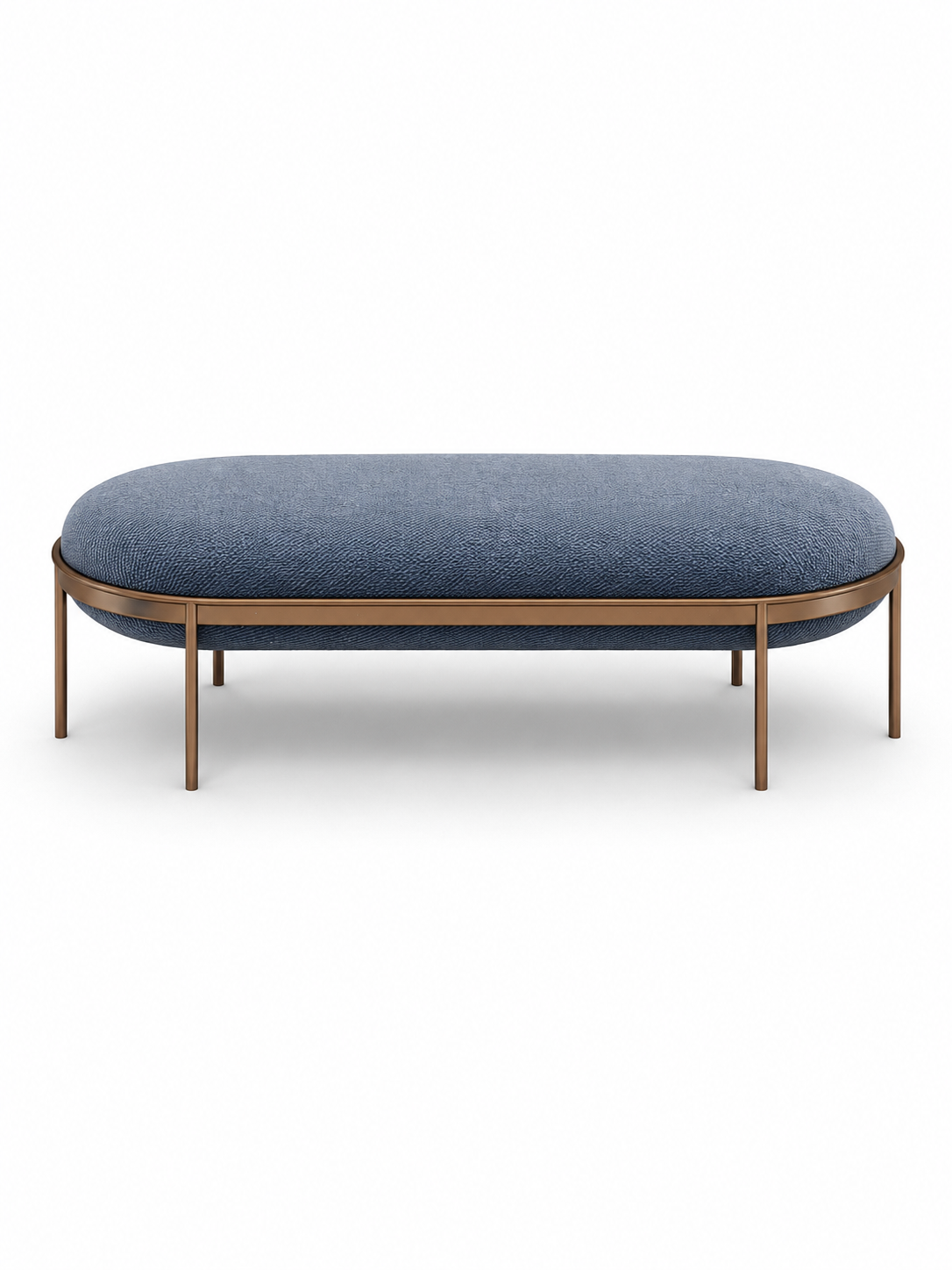 The Yarrow Bed — Luxury Curved Upholstered Bed