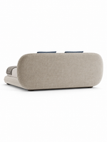 The Yarrow Bed — Luxury Curved Upholstered Bed