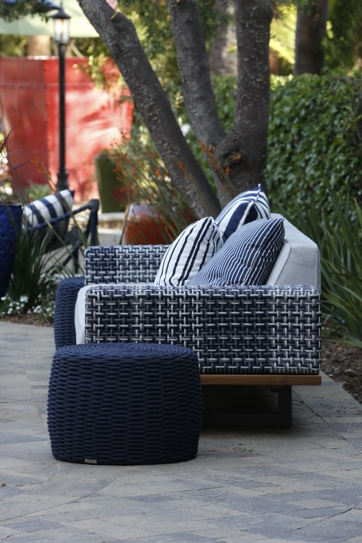 The Arven Sofa — Luxury Woven Outdoor Sofa