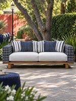 The Arven Sofa — Luxury Woven Outdoor Sofa
