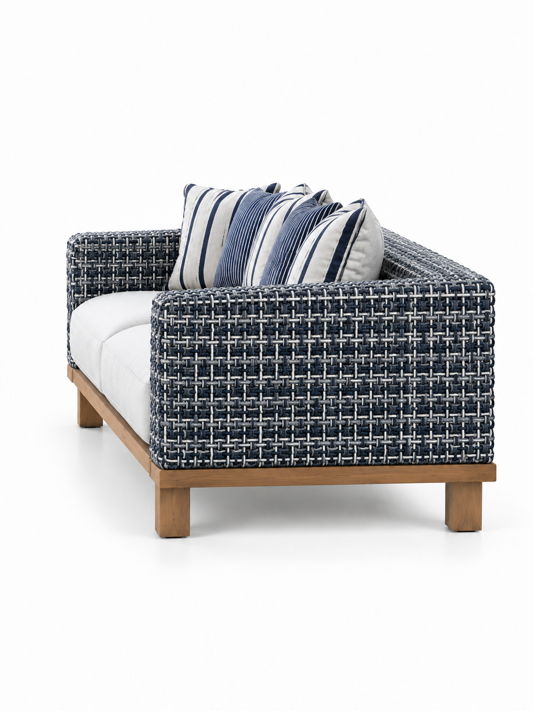 The Arven Sofa — Luxury Woven Outdoor Sofa
