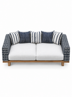 The Arven Sofa — Luxury Woven Outdoor Sofa