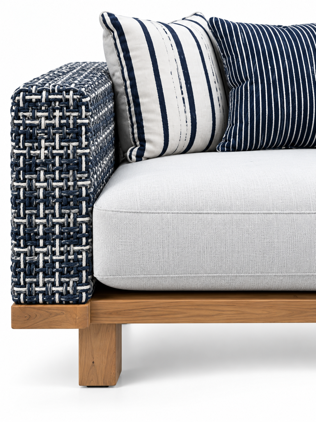 The Arven Sofa — Luxury Woven Outdoor Sofa
