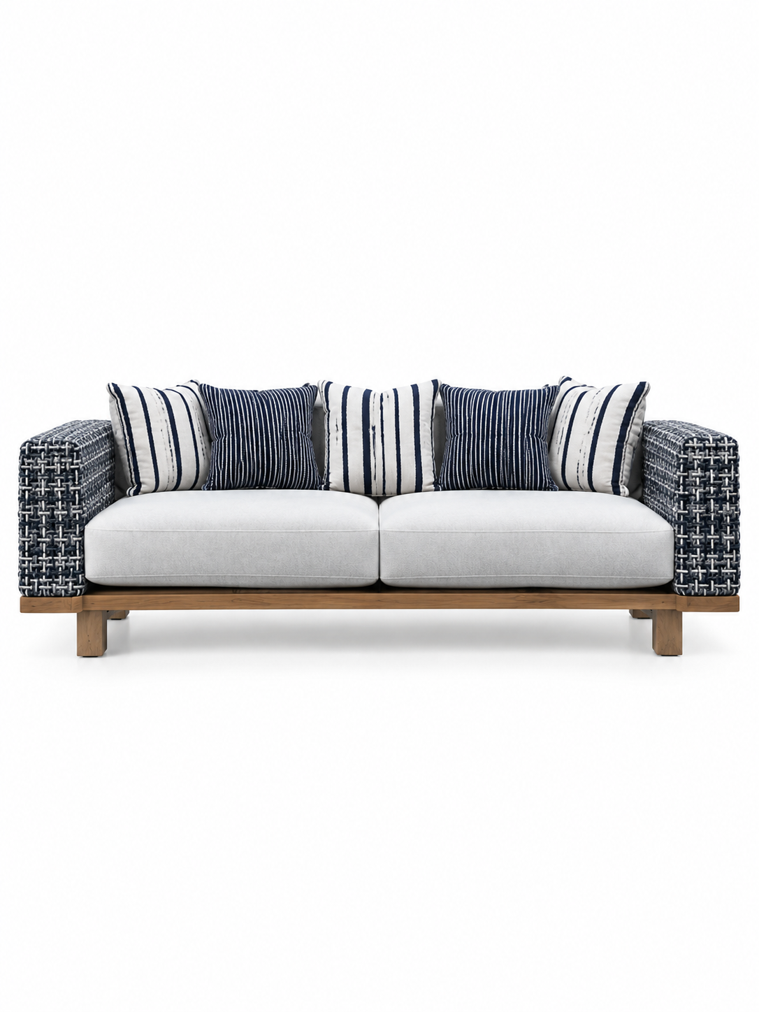 The Arven Sofa — Luxury Woven Outdoor Sofa