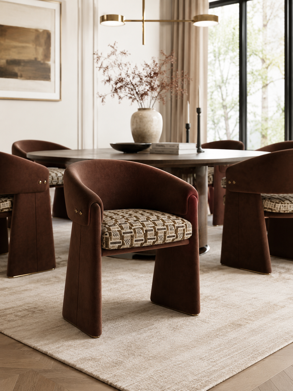 The Cressida Chair — Luxury Upholstered Accent Chair