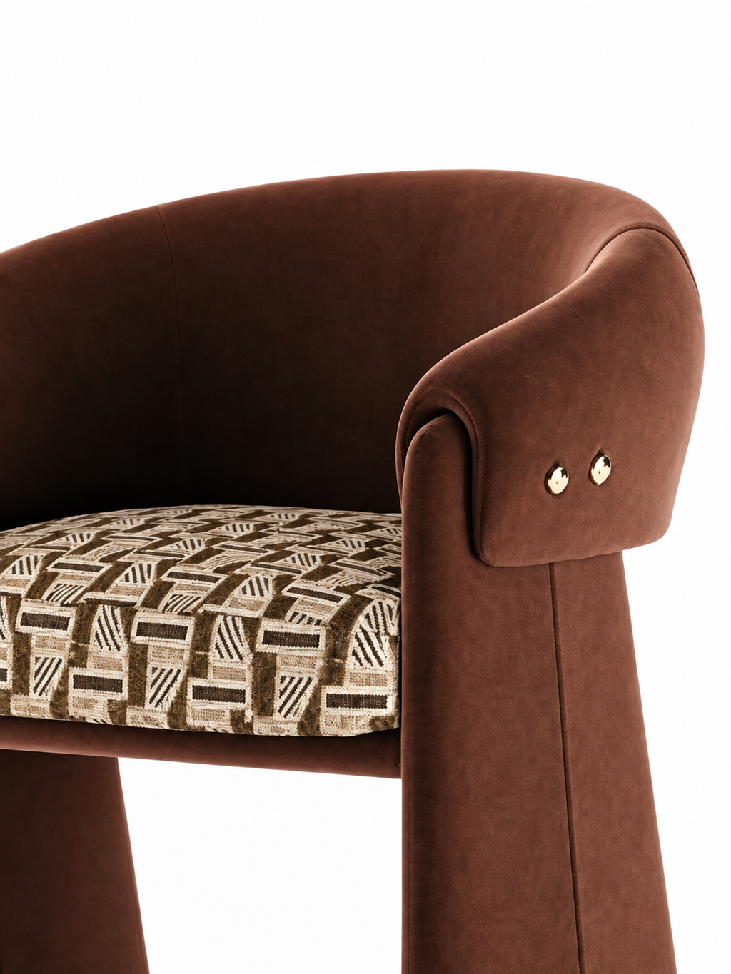 The Cressida Chair — Luxury Upholstered Accent Chair