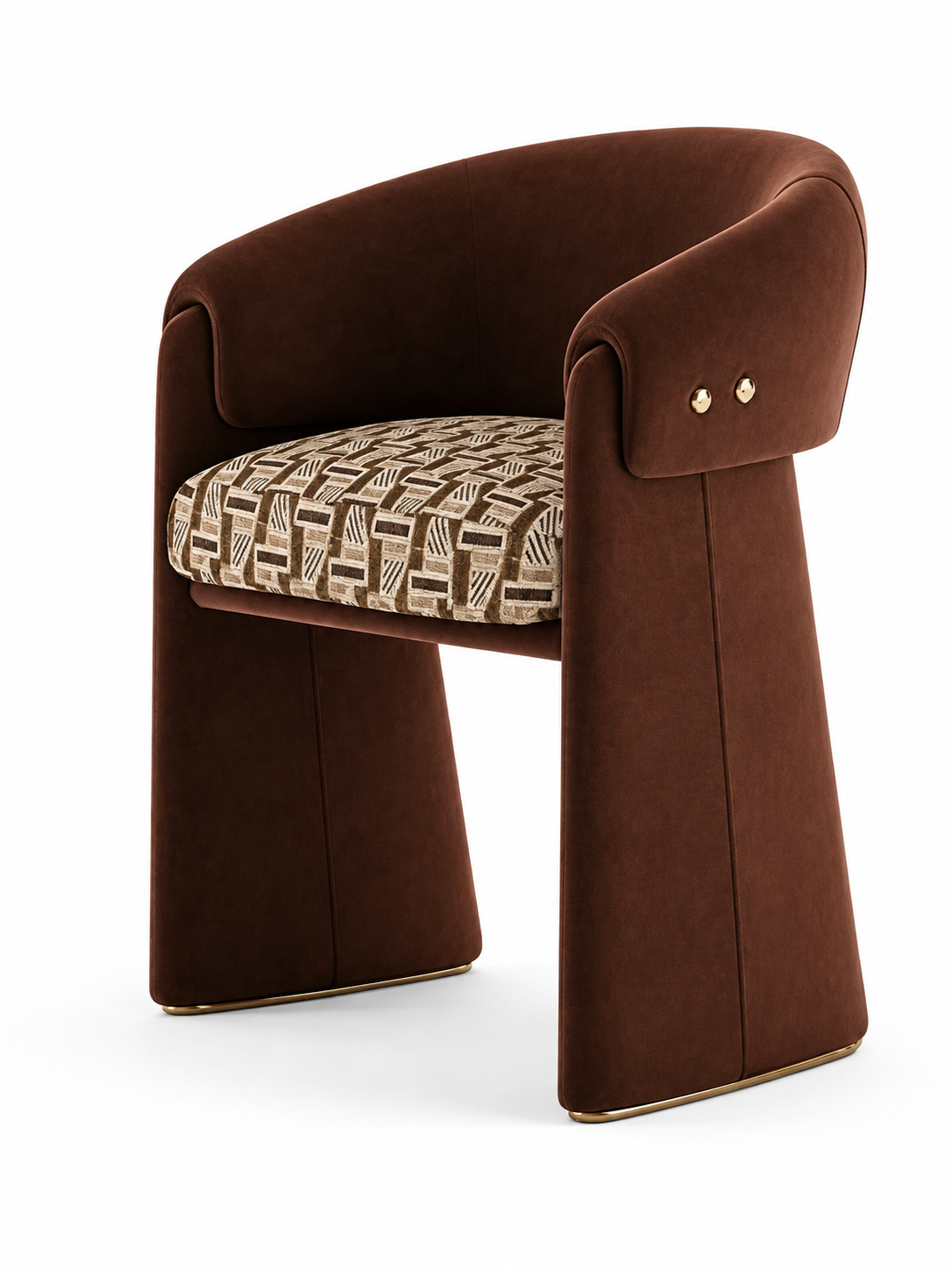The Cressida Chair — Luxury Upholstered Accent Chair