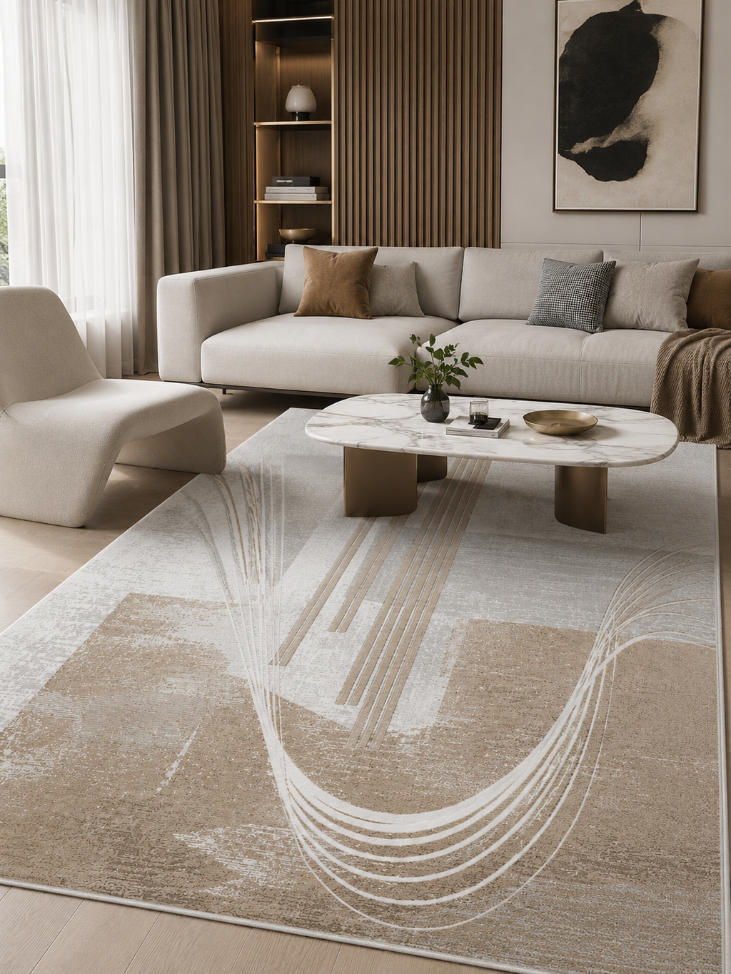 The Montera Rug — Luxury Modern Geometric Area Rug