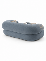 The Azureh Sofa — Luxury Mughal-Inspired Embroidered 3 Seater Sofa