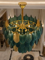 The Helvaris Foliage — Luxury Botanical Leaf Chandelier