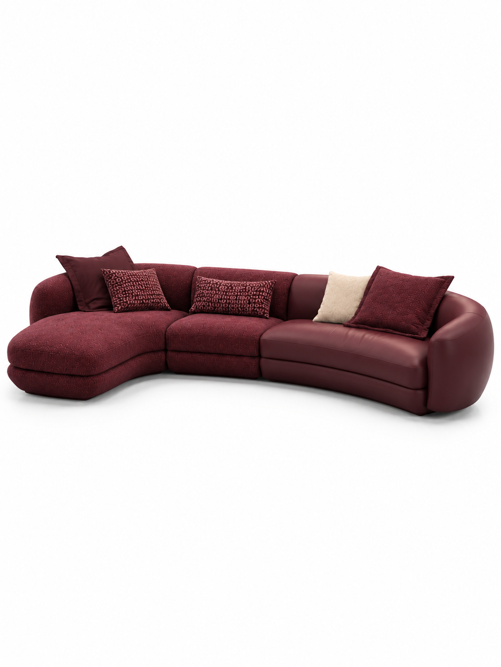 The Valora Sofa — Luxury Sculptural Curved Modular Chaise Sofa