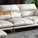 Rala Modern Luxury Leather Sectional Sofa
