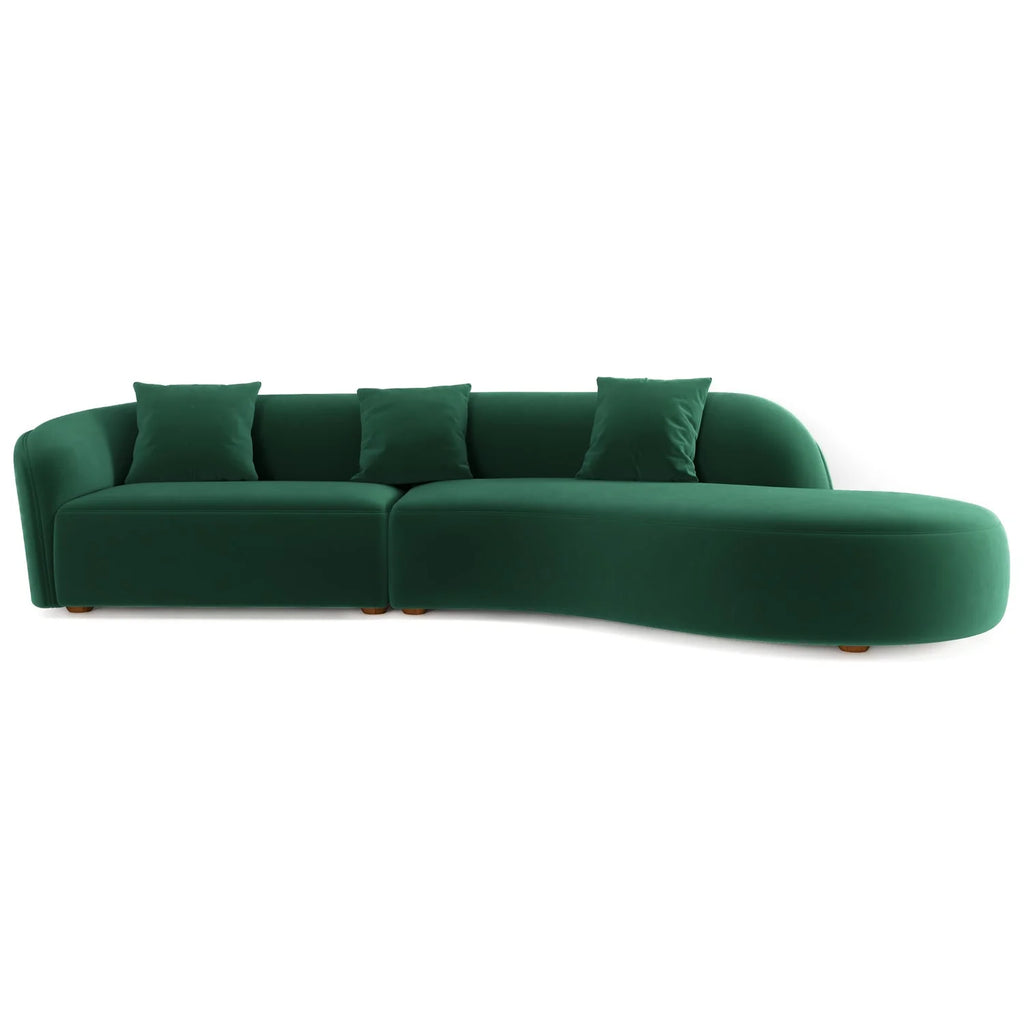 Arma Luxury Curvy Sectional Sofa Set