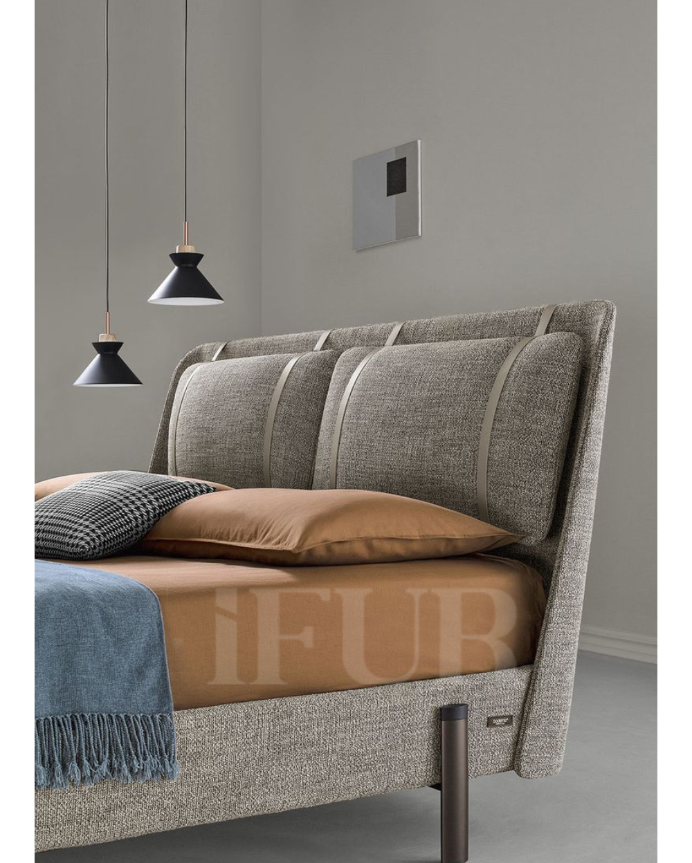 Bresca Textura Upholstered Bed