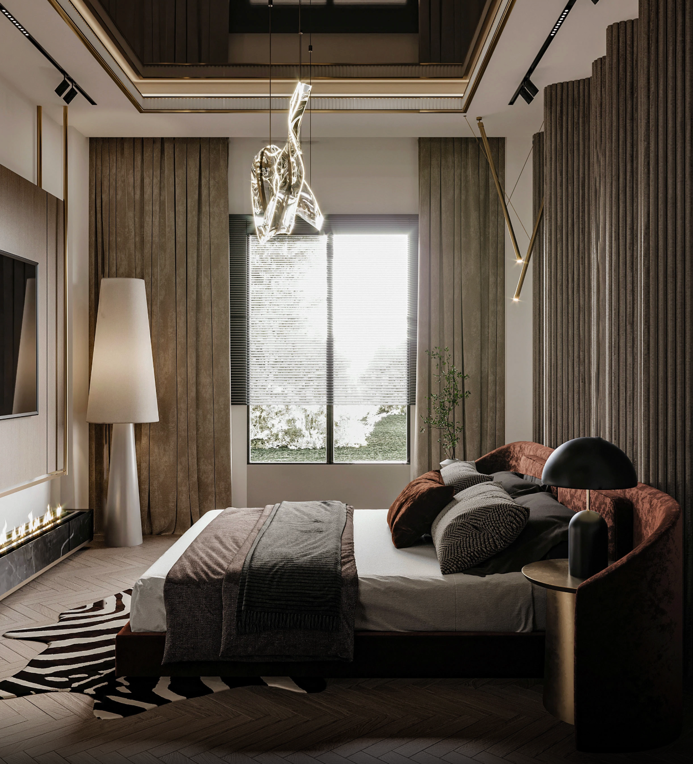 Zara Modern Luxury Bed With Storage