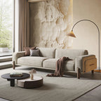 Carley Modern Retro 3 Seater luxury Sofa Set