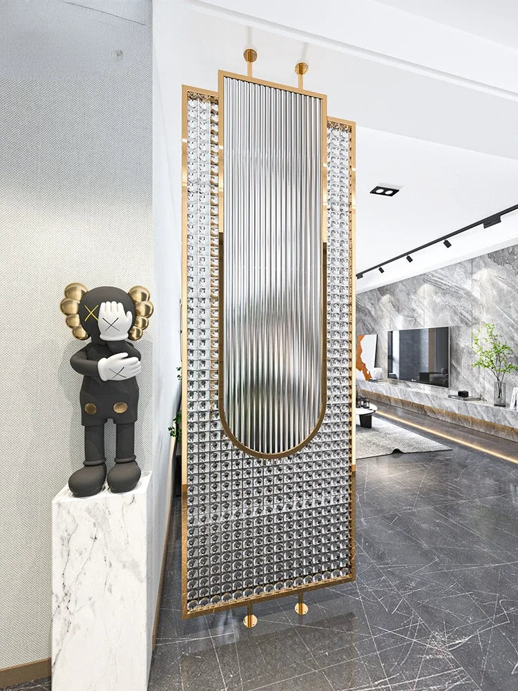 Raha Luxury Glass And Metal Partition
