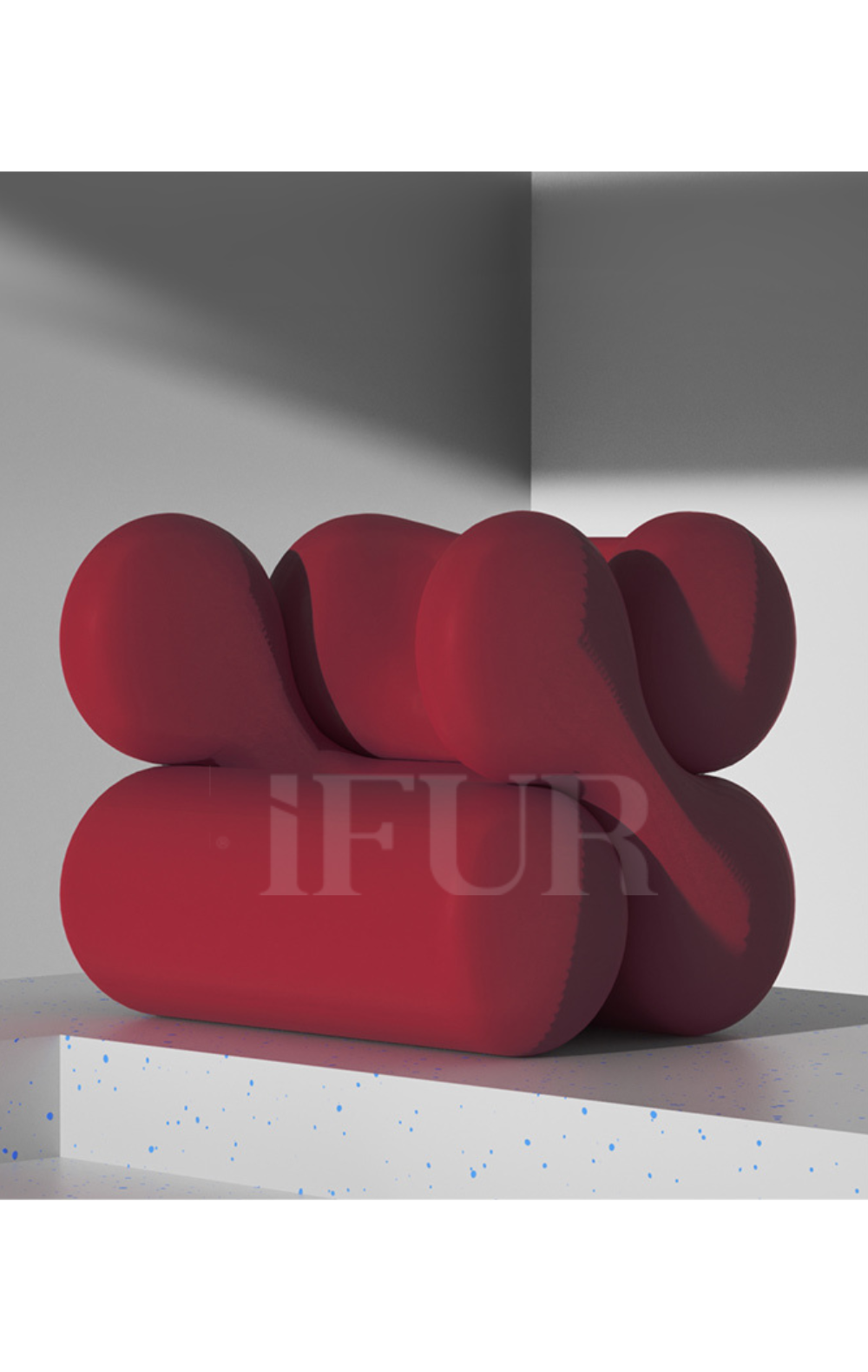 Sculptural Lounge Chair