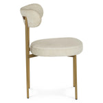 Clarka Modern Metal Dining Chair