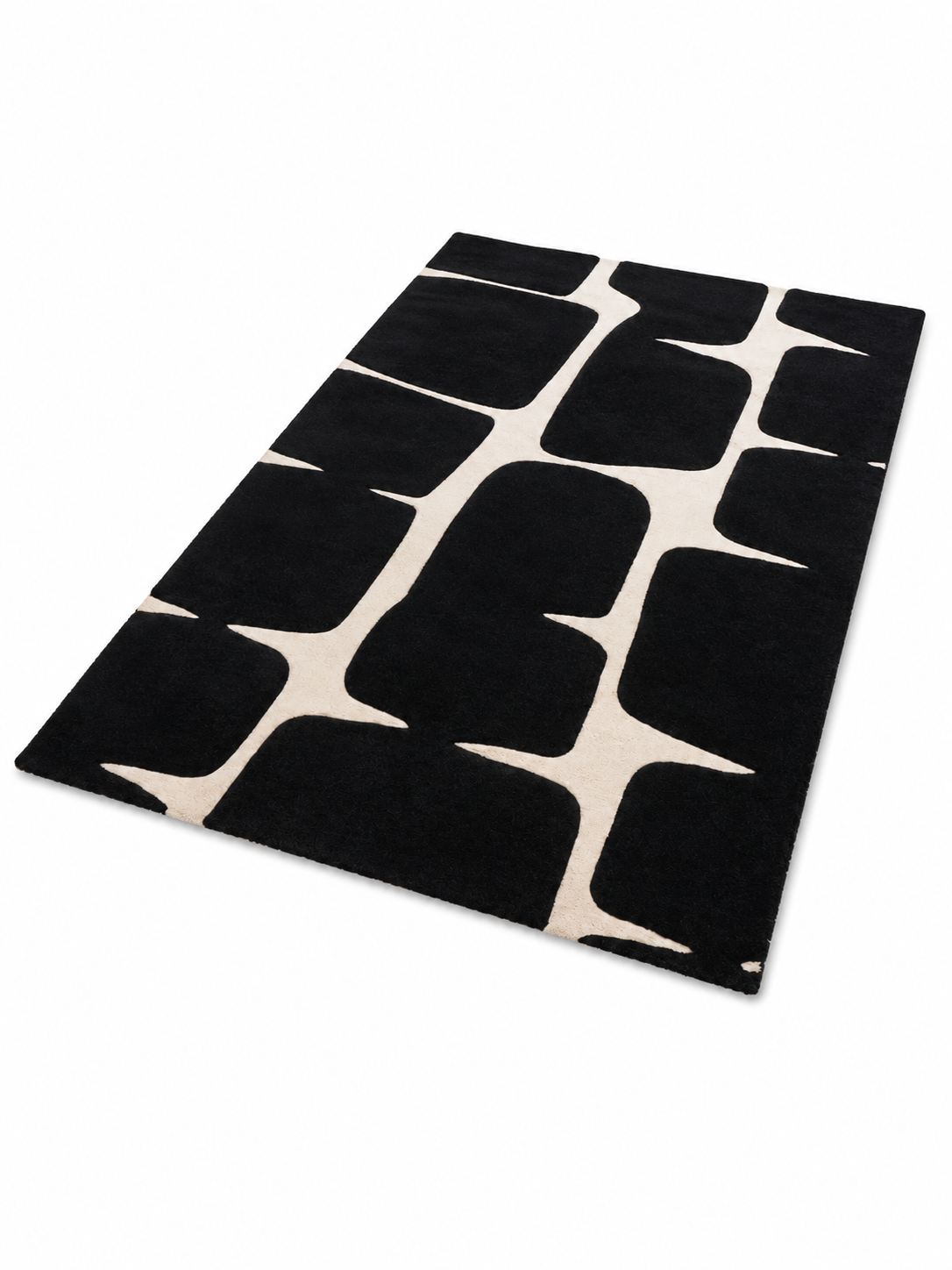 The Vantique Rug — Luxury Sculpted Abstract Area Rug