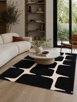 The Vantique Rug — Luxury Sculpted Abstract Area Rug