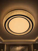 The Caelora Chandelier — Luxury Crystal Halo Ceiling Chandelier
