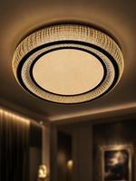 The Caelora Chandelier — Luxury Crystal Halo Ceiling Chandelier