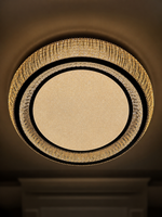 The Caelora Chandelier — Luxury Crystal Halo Ceiling Chandelier