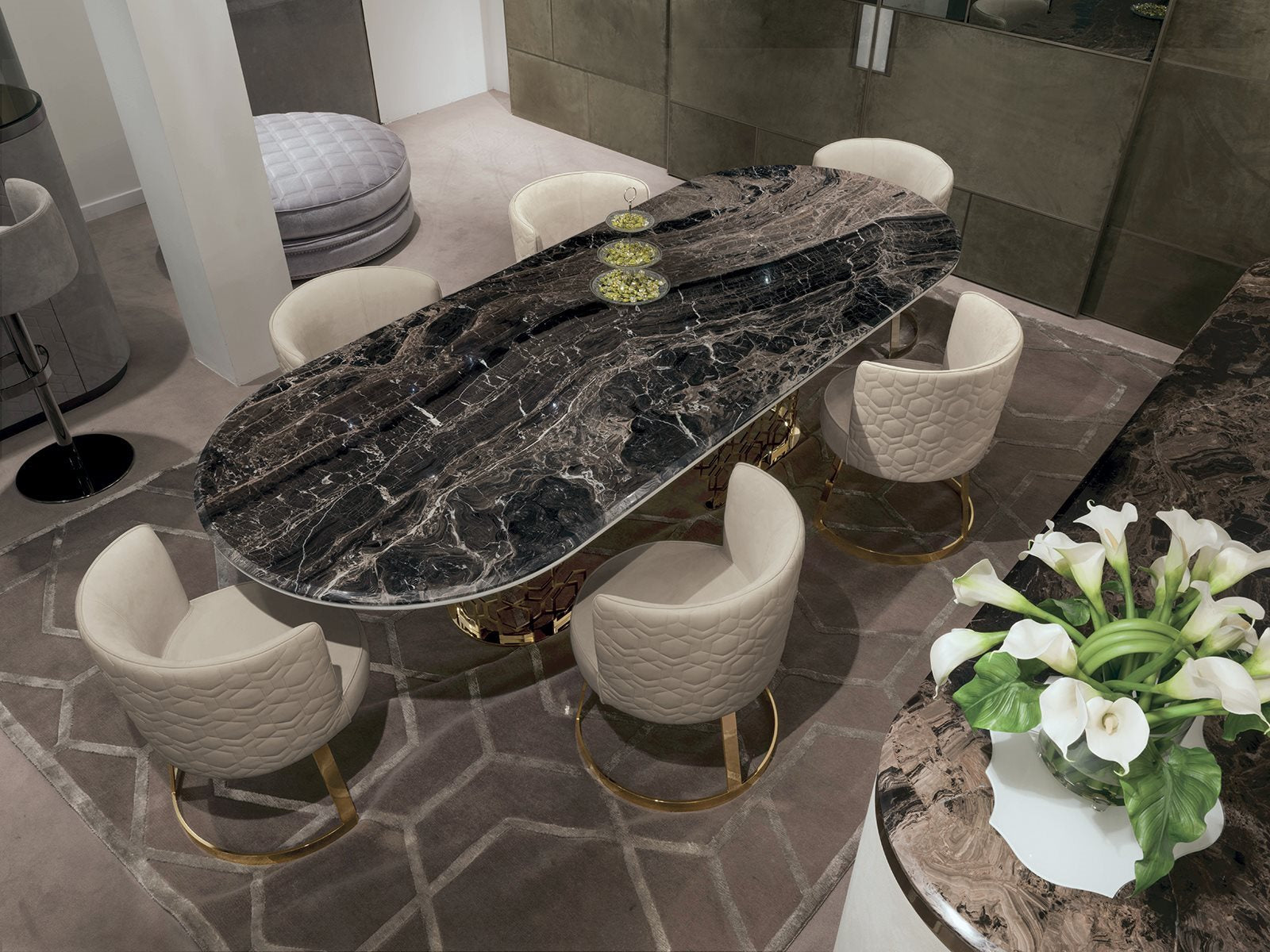 Zyler High End Luxury Modern Dining Table
