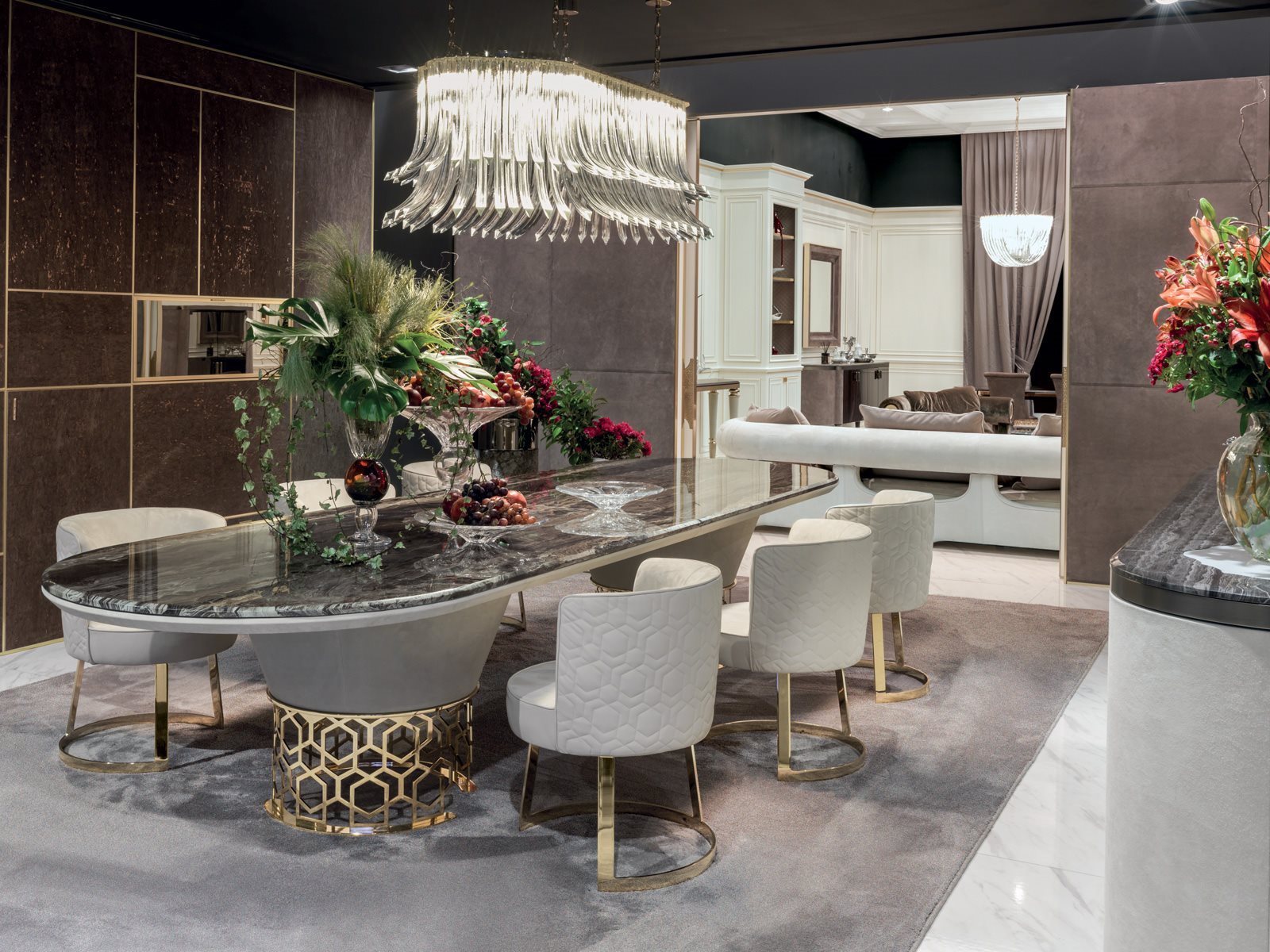 Zyler High End Luxury Modern Dining Table