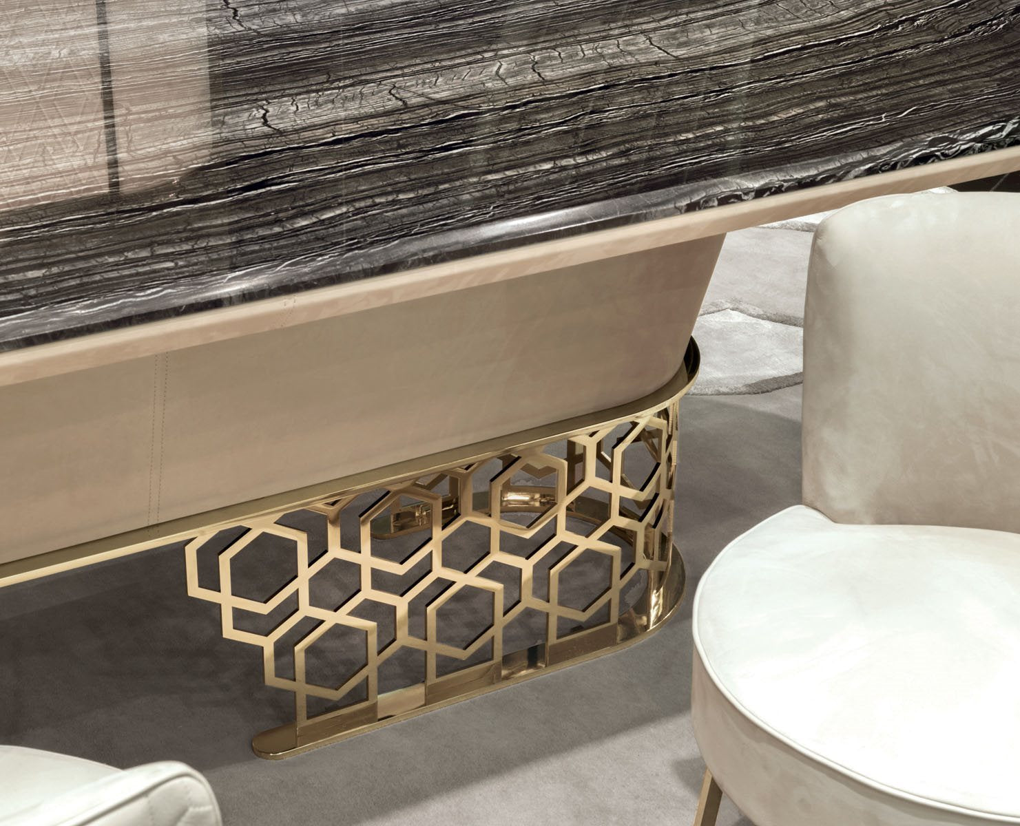 Zyler High End Luxury Modern Dining Table