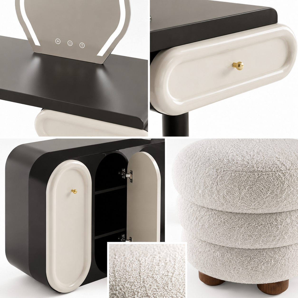 The Elovra Dressing Table — Luxury Modern Makeup Vanity